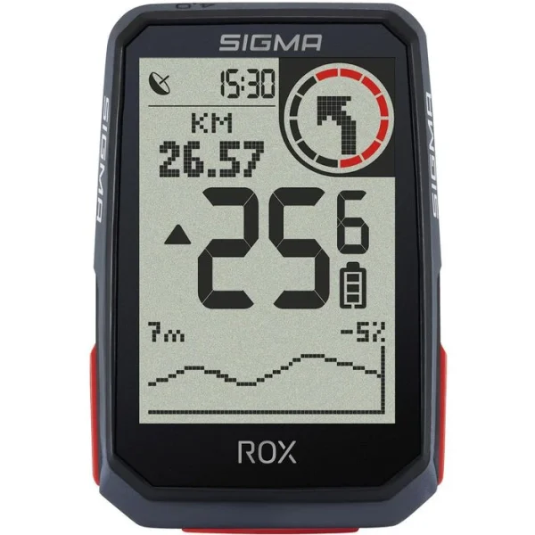 Sigma Fahrradcomputer ROX 4.0 GPS Sensor Set 01064, Kabellos, Schwarz, Mit GPS, Wasserdicht 8