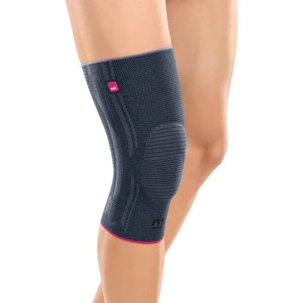 Medi Kniebandage Genumedi Komfort, Silber, Mit Silikonring, Größe I 3