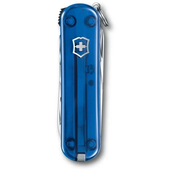 Victorinox Taschenmesser Nail Clip 580 0.6463.T2, Blau Transparent, 8 Funktionen 3