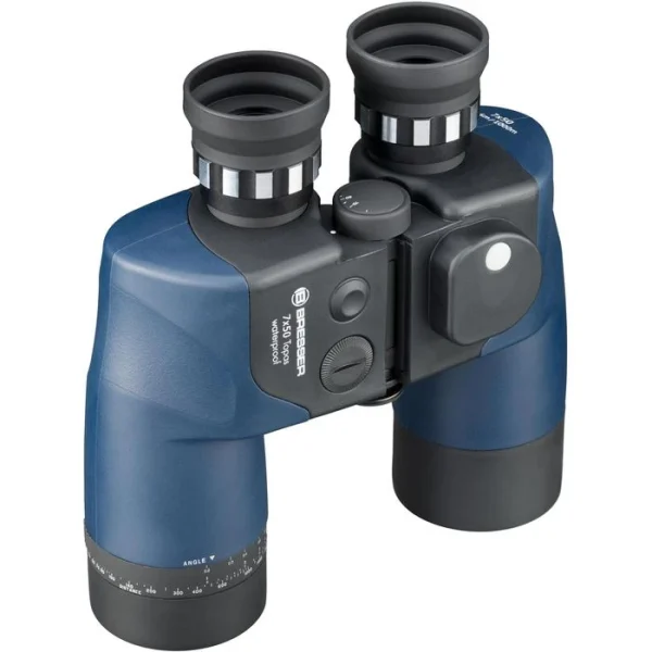 Bresser Fernglas Topas 7×50, 7-fache Vergrößerung, Mit Kompass, Wasserfest 3
