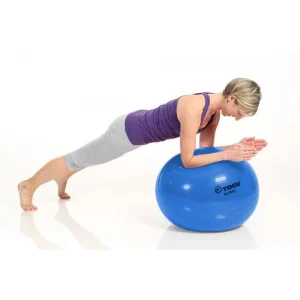 Togu Gymnastikball MyBall, Mittel, 45cm, Belastbar Bis 500kg, Blau 8