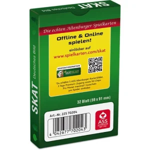 ASS Spielkarten Altenburger 22570204 Skat, 32 Karten, Papier, Deutsches Bild 10