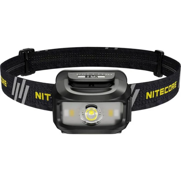 Nitecore Stirnlampe NU35 Dual Power LED, 460 Lumen, USB, Akku + Batterie, Rotlicht 1