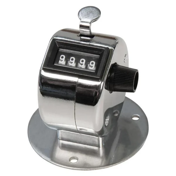 Handzähler Böttcher-AG Mechanisch, Metall, Mit Montagefuß 1