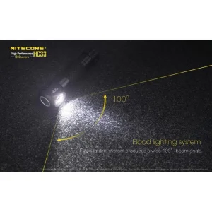 Nitecore Stirnlampe HC33 LED, 1800 Lumen, Akku, Wasserdicht 11