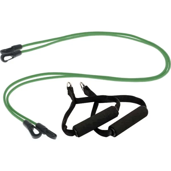 Togu Fitnessband Theragym Pro Set, 1,4m, Starker Widerstand, Grün, Mit Festen Griffen 1