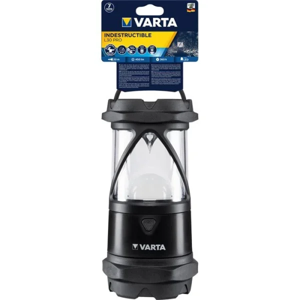 Varta Campinglampe Indestructible L30 Pro LED, 280 Lumen, Dimmbar, Wasserdicht 5