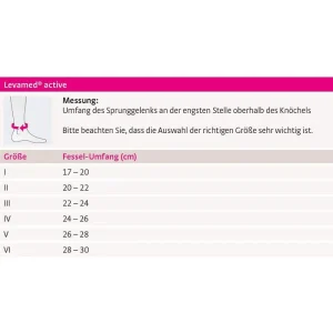 Medi Fußbandage Levamed Active, Sprunggelenk, Für Rechts, Silber, Größe VI 24