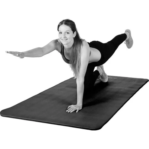 Movit Gymnastikmatte 190 X 100 Cm, Stärke 1,5 Cm, Schwarz 6