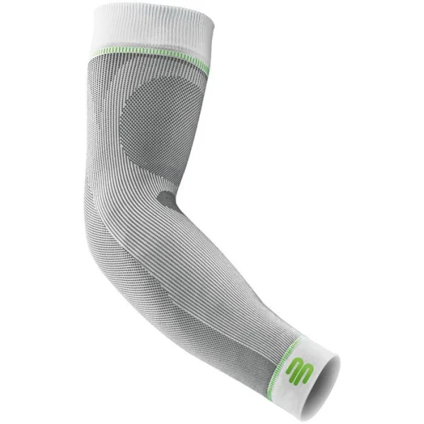 Bauerfeind Armling Sports Compression Sleeves Arm, Gr. S (x-lang), Weiß, Beidseitig Tragbar, 2 Stück 1