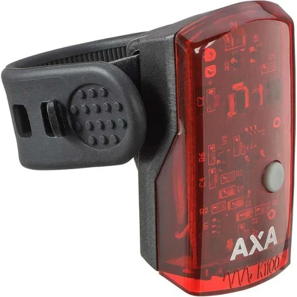 AXA Fahrradbeleuchtung Greenline 93938695CB, Rücklicht, LED, USB-aufladbar, Hinten 1