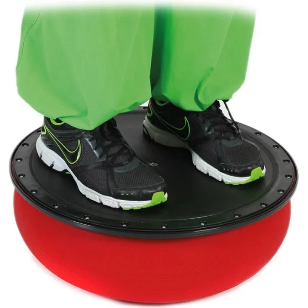 Togu Balance-Ball Jumper Pro, Mit Trampolineffekt, Ø 52 Cm, Rot 4