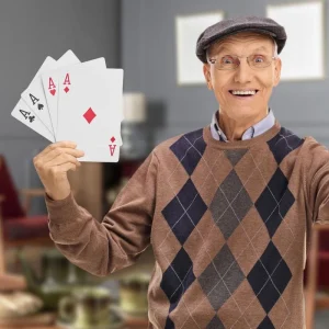 Relaxdays Spielkarten 10023627, Jumbo Pokerkarten, 54 XXL-Karten, Plastik, Anglo-Amerikanisches Bild 12