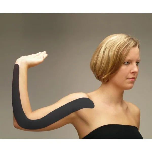 Gatapex Kinesio-Tape Großpackung, Schwarz, 16,5m X 5cm, Wasserfest, Elastisch 5
