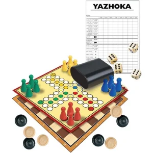 Idena Brettspiel 40216 Spielesammlung 99 Spiele, In Tinbox, Ab 6 Jahre, 1-8 Spieler 11