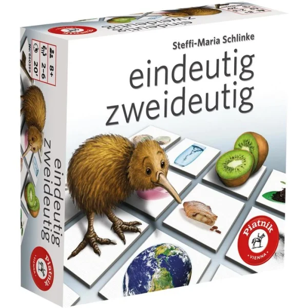 Piatnik Kartenspiel 660399 Eindeutig Zweideutig, Ab 8 Jahre, 2-6 Spieler 1