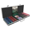 Bullets Pokerkoffer BG-PS-0008 Corrado, Alu-Koffer, 2 Decks Plastikkarten, 500 Chips Ohne Wert 14