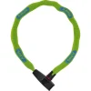 Abus Fahrradschloss Catena 6806K/75 Neon Green, Kettenschloss, Länge 75cm, Sicherheitslevel 6 7