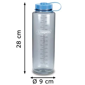 Nalgene Trinkflasche Everyday Weithals Silo 076259, 1,5 L, Kunststoff, Grau 9