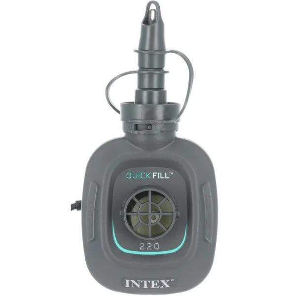 Intex Luftpumpe Quick-Fill 230V, 66640, Elektropumpe 230 V, Mit Ventiladapter 4