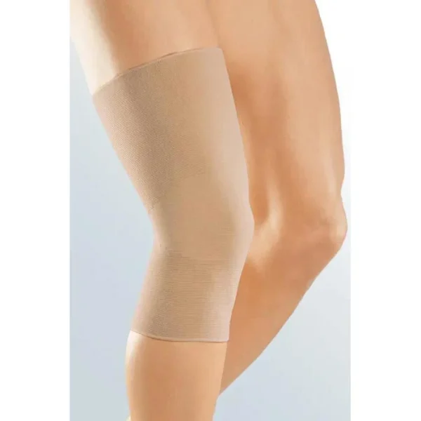 Medi Kniebandage Zweizug, Caramel, Mit Noppenhaftband, Größe I 3