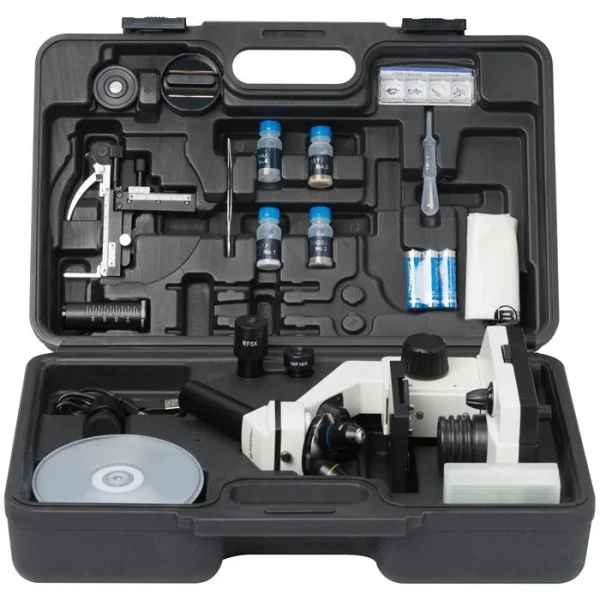 Bresser Mikroskop Biolux NV, 20x-1280x, HD USB-Kamera, Transportkoffer 3