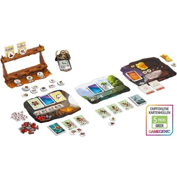 Asmodee Brettspiel HIGD1011 Paleo, Ab 10 Jahre, 2-4 Spieler 3