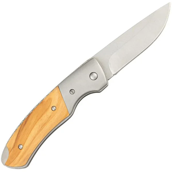 Festool Klappmesser 203994, Klingenlänge 8,5cm, Olivenholz, Braun 5