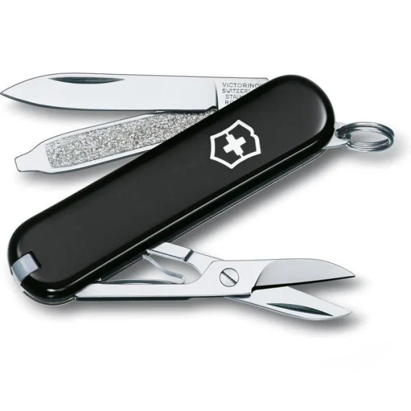 Victorinox Taschenmesser Classic SD, 0.6223.3G, Schwarz, 7 Funktionen 1