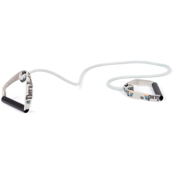 THERABAND Fitnessband Tubing, 1,4m, Super Starker Widerstand, Mit Festen Griffen 1