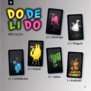 Schmidt Spiele Schmidt-Spiele Kartenspiel 40879 Dodelido, Drei Magier Spiel, Ab 8 Jahre, 2-6 Spieler 10