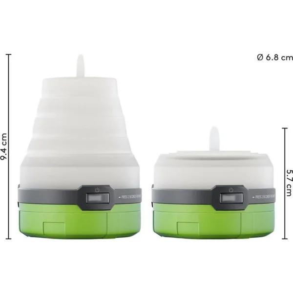 Goobay Campinglampe 1 Watt LED Dimmbar, 90 Lumen, RGB, Spritzwassergeschützt 5