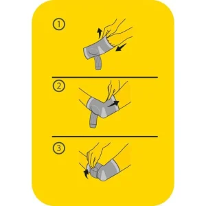3M FUTURO Ellenbogenbandage 47863, Für Links & Rechts, Grau, Größe L 19