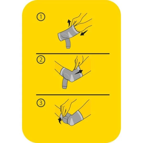 3M FUTURO Ellenbogenbandage 47863, Für Links & Rechts, Grau, Größe L 7