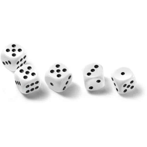 Schmidt Spiele Schmidt Würfelspiel Kniffel Classic Line, Lederbecher, Großer Spielblock & Extragroße Würfel 4