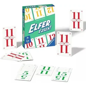 Ravensburger Kartenspiel 207541 Elfer Raus!, Ab 7 Jahre, 2-6 Spieler 9
