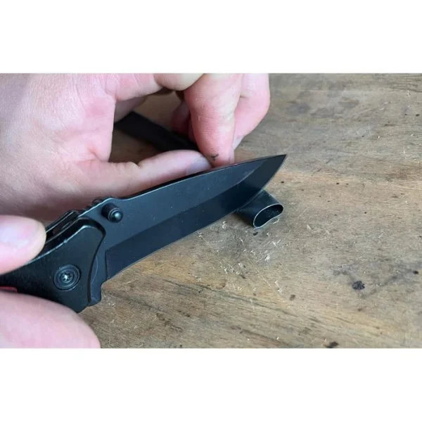 Ks Tools KS-Tools Klappmesser 907.2105, Klingenlänge 7,8cm, Aluminium, Schwarz / Rot 6