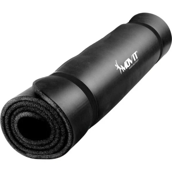 Movit Gymnastikmatte 190 X 100 Cm, Stärke 1,5 Cm, Schwarz 1