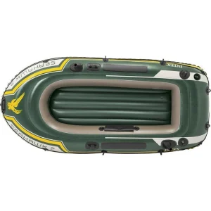 Intex Schlauchboot Seahawk 2 Set, 68347NP, Bis 2 Personen, Mit Luftpumpe Und 2 Paddeln 7