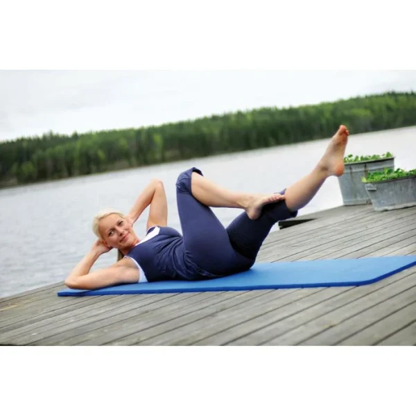 Sissel Gymnastikmatte Gym Mat 20420B+, 180 X 60 Cm, Stärke 1,5 Cm, Blau 6