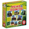Piatnik Kartenspiel 659492 Memo + Domino Traktoren, Ab 4 Jahre, 2-6 Spieler 13