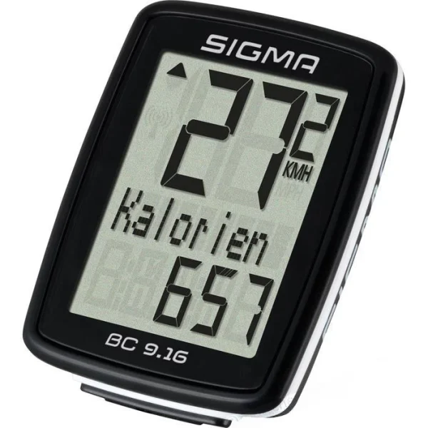 Sigma Fahrradcomputer BC 9.16, Mit Kabel 3