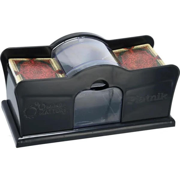 Piatnik Kartenmischmaschine 299698, Manuell, Kartenformat 6,2 X 9,1 Cm, Für 2 Decks 1