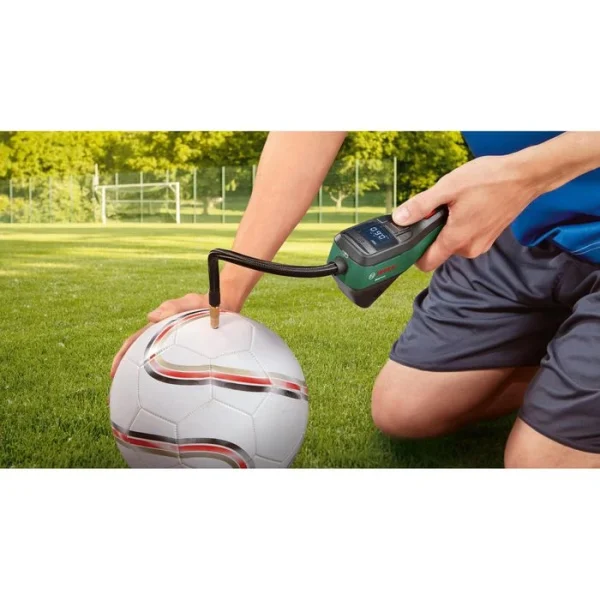 Bosch Luftpumpe EasyPump 0603947000, Akkupumpe Mit Echtzeitmessung & Autostopp-Funktion 5