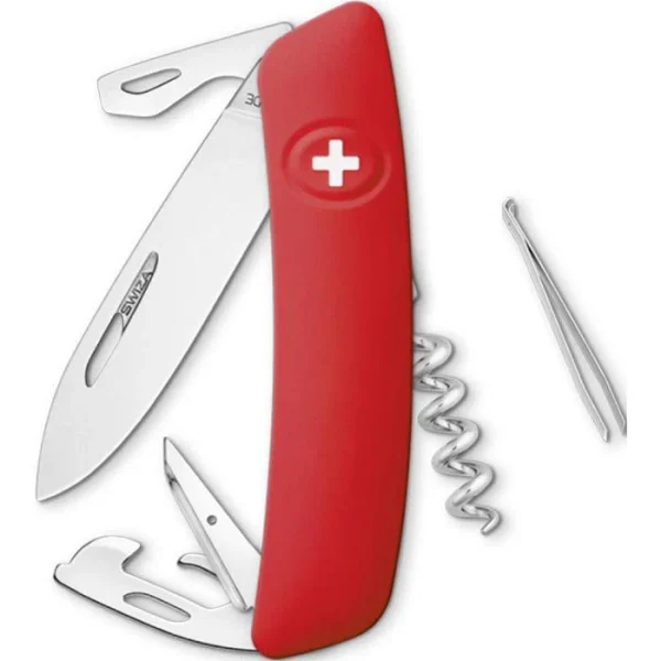 SWIZA Taschenmesser D03, Rot, 11 Funktionen 1
