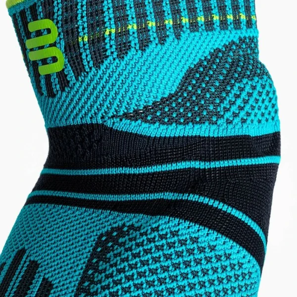 Bauerfeind Ellenbogenbandage Sports Elbow Support, Für Links & Rechts, Blau, Größe M 4