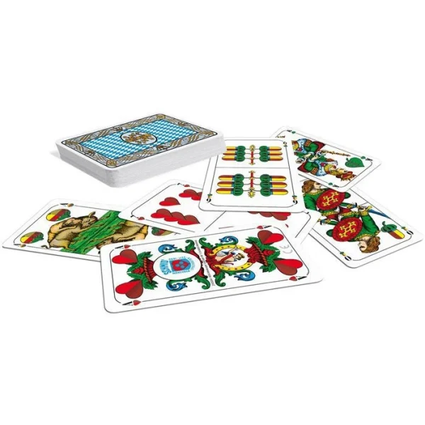ASS Spielkarten Altenburger 70036 Tarock Schafkopf, 36 Karten, Papier, Bayerisches Bild 3