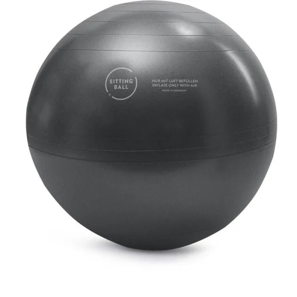 Sitting-Ball Sitzball FLUFFY 65cm, Webplüsch, Grün 3